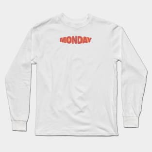 Monday 70s Pop Culture Long Sleeve T-Shirt